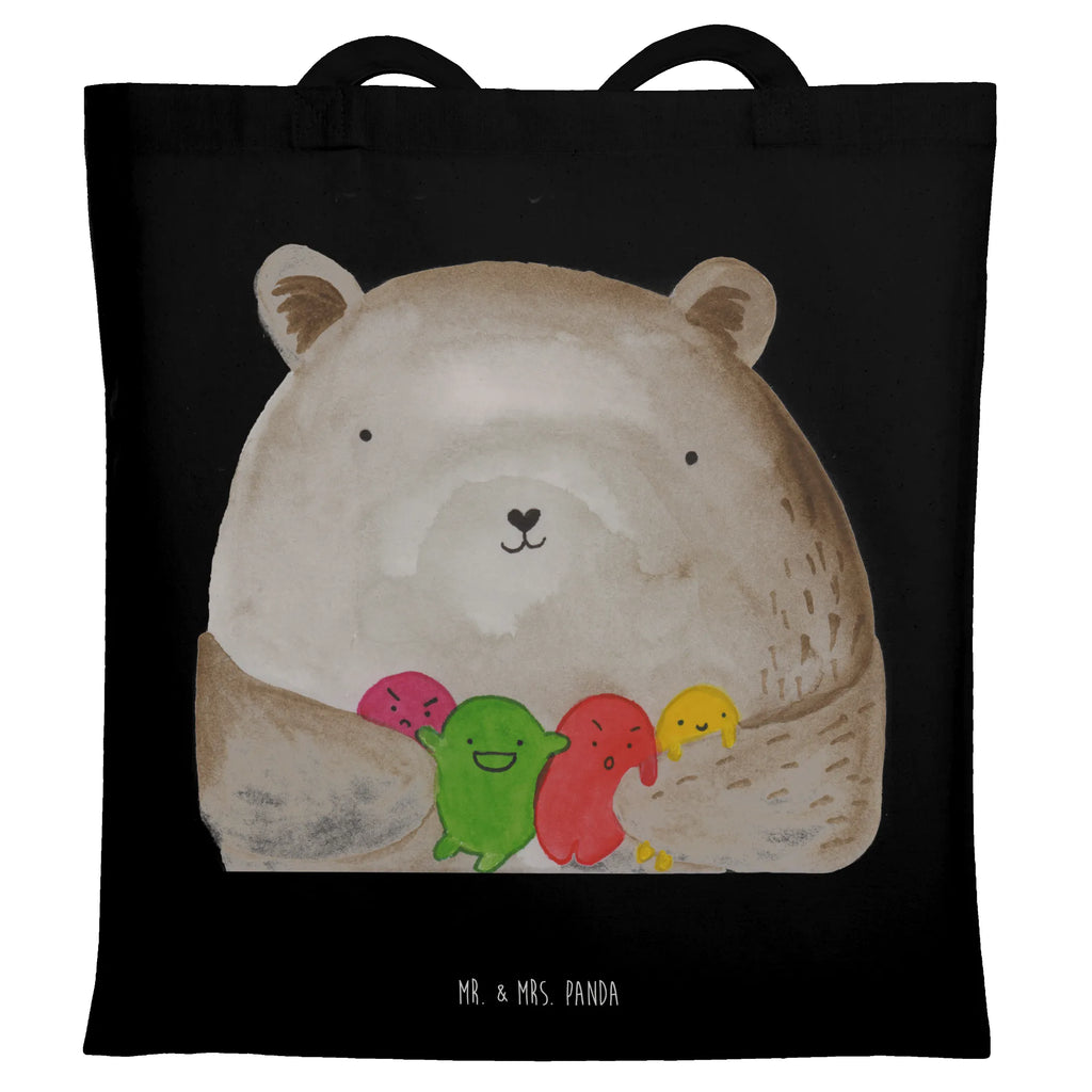 Tragetasche Bär Gefühl Beuteltasche, Beutel, Einkaufstasche, Jutebeutel, Stoffbeutel, Tasche, Shopper, Umhängetasche, Strandtasche, Schultertasche, Stofftasche, Tragetasche, Badetasche, Jutetasche, Einkaufstüte, Laptoptasche, Bär, Teddy, Teddybär, Wahnsinn, Verrückt, Durchgedreht