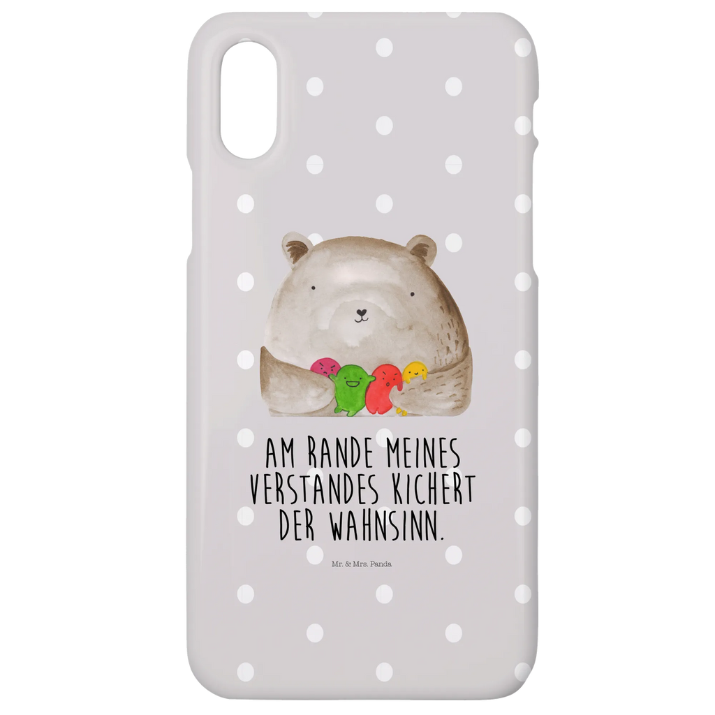 Handyhülle Bär Gefühl Handyhülle, Handycover, Cover, Handy, Hülle, Iphone 10, Iphone X, Bär, Teddy, Teddybär, Wahnsinn, Verrückt, Durchgedreht