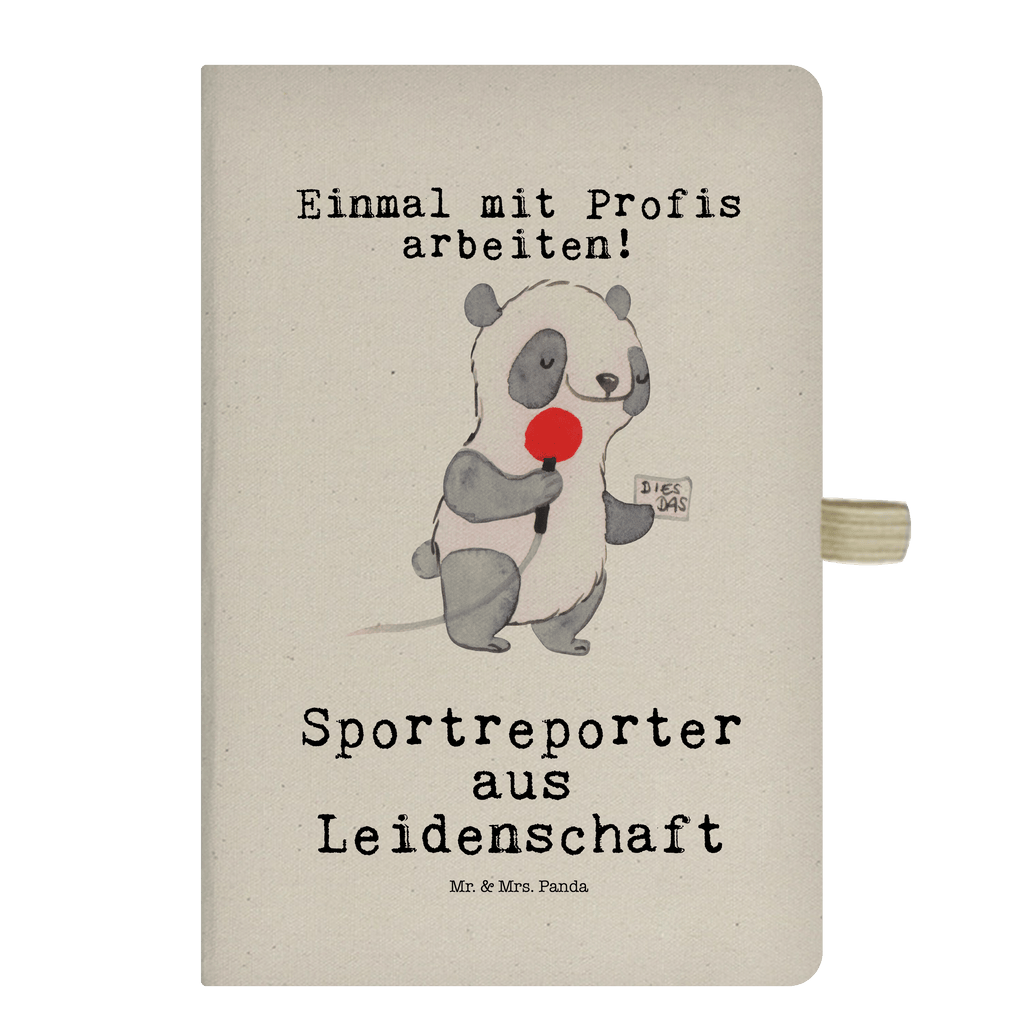 Baumwoll Notizbuch Sportreporter Leidenschaft Notizen, Eintragebuch, Tagebuch, Notizblock, Adressbuch, Journal, Kladde, Skizzenbuch, Notizheft, Schreibbuch, Schreibheft, Beruf, Ausbildung, Jubiläum, Abschied, Rente, Kollege, Kollegin, Geschenk, Schenken, Arbeitskollege, Mitarbeiter, Firma, Danke, Dankeschön