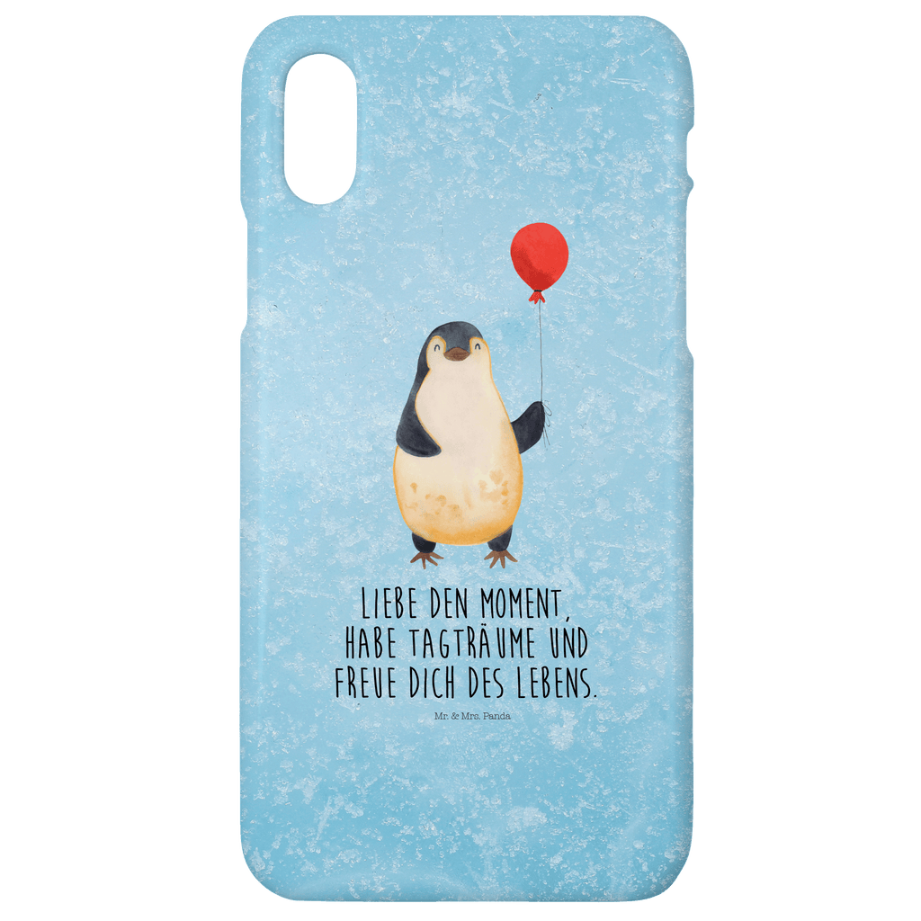 Handyhülle Pinguin Luftballon Iphone XR Handyhülle, Iphone XR, Handyhülle, Premium Kunststoff, Pinguin, Pinguine, Luftballon, Tagträume, Lebenslust, Geschenk Freundin, Geschenkidee, beste Freundin, Motivation, Neustart, neues Leben, Liebe, Glück