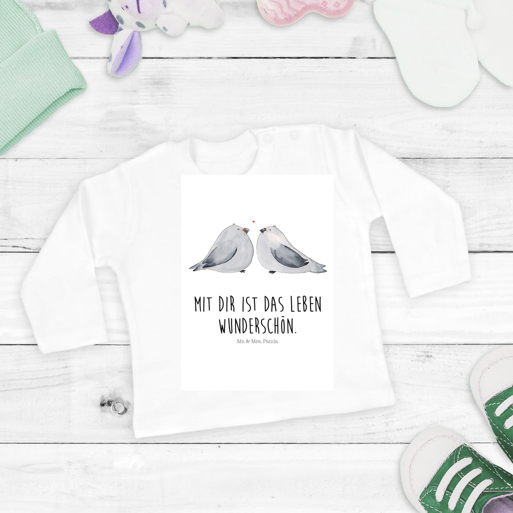 Baby Longsleeve Turteltauben Liebe Mädchen, Jungen, Baby, Langarm, Bio, Kleidung, Liebe, Partner, Freund, Freundin, Ehemann, Ehefrau, Heiraten, Verlobung, Heiratsantrag, Liebesgeschenk, Jahrestag, Hocheitstag, Turteltauben, Turteltäubchen, Tauben, Verliebt, Verlobt, Verheiratet, Geschenk Freundin, Geschenk Freund, Liebesbeweis, Hochzeitstag, Geschenk Hochzeit