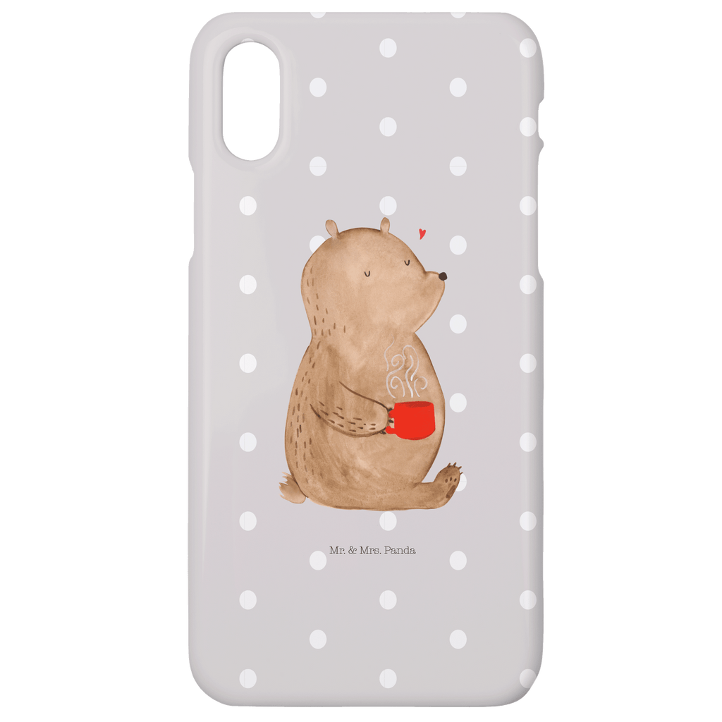 Handyhülle Bär Kaffee Handyhülle, Handycover, Cover, Handy, Hülle, Iphone 10, Iphone X, Bär, Teddy, Teddybär, Kaffee, Coffee, Bären, guten Morgen, Morgenroutine, Welt erobern, Welt retten, Motivation