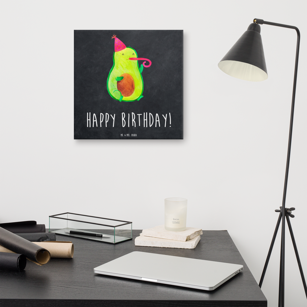 Leinwand Bild Avocado Birthday Leinwand, Bild, Kunstdruck, Wanddeko, Dekoration, Avocado, Veggie, Vegan, Gesund