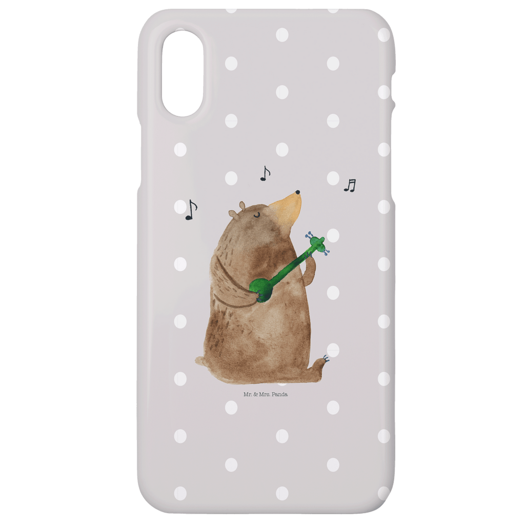 Handyhülle Bär Gitarre Iphone XR Handyhülle, Iphone XR, Handyhülle, Premium Kunststoff, Bär, Teddy, Teddybär