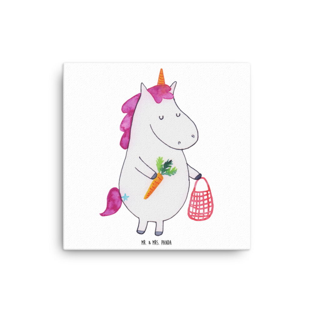 Leinwand Bild Einhorn Vegan Leinwand, Bild, Kunstdruck, Wanddeko, Dekoration, Einhorn, Einhörner, Einhorn Deko, Pegasus, Unicorn, vegan, Gesund leben, Vegetariar, Rohkost, Gesund essen, Veganismus, Veganer