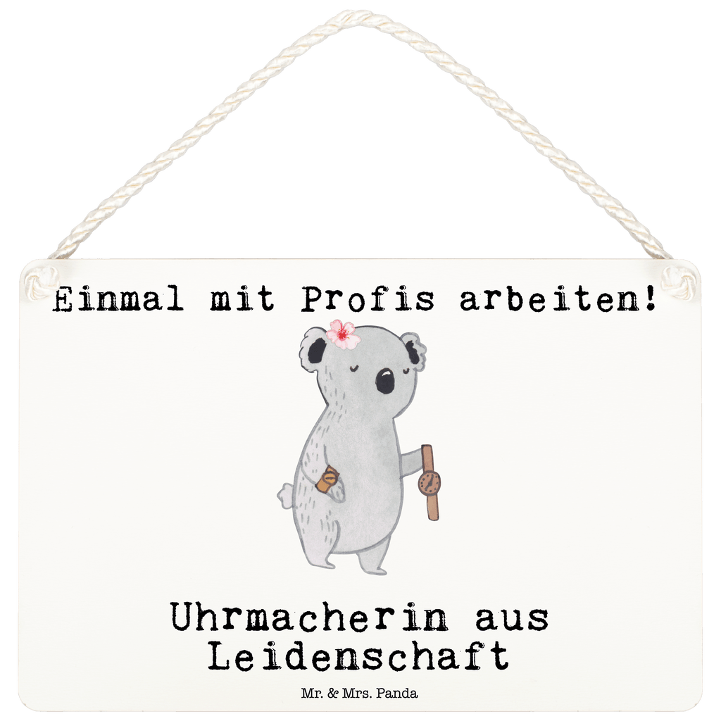 Deko Schild Uhrmacherin aus Leidenschaft Dekoschild, Deko Schild, Schild, Tür Schild, Türschild, Holzschild, Wandschild, Wanddeko, Beruf, Ausbildung, Jubiläum, Abschied, Rente, Kollege, Kollegin, Geschenk, Schenken, Arbeitskollege, Mitarbeiter, Firma, Danke, Dankeschön