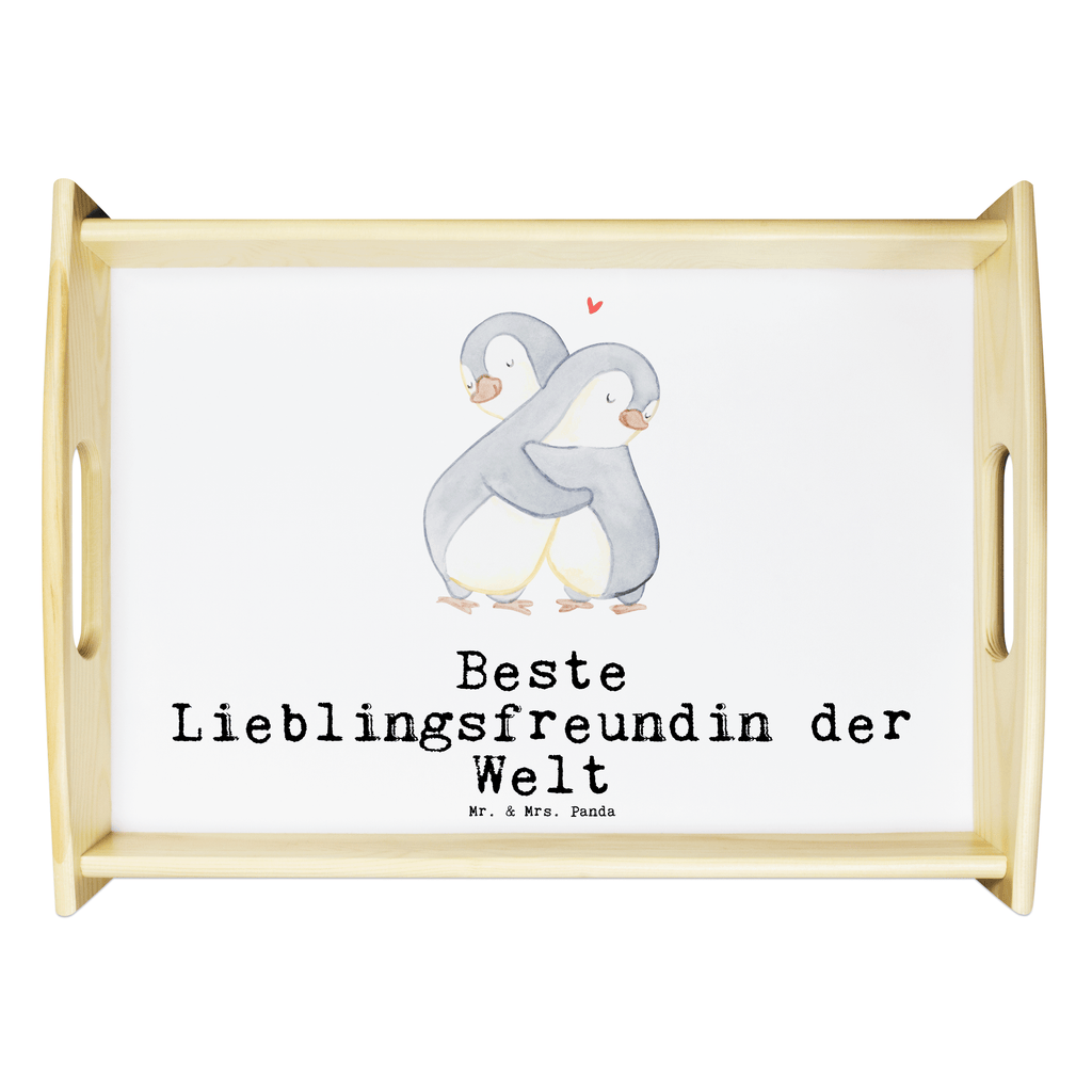 Serviertablett Pinguin Beste Lieblingsfreundin der Welt Serviertablett, Tablett, Holztablett, Küchentablett, Dekotablett, Frühstückstablett, für, Dankeschön, Geschenk, Schenken, Geburtstag, Geburtstagsgeschenk, Geschenkidee, Danke, Bedanken, Mitbringsel, Freude machen, Geschenktipp, Lieblingsfreundin, Freundin, Partnerin, Lieblingsmensch, Lieblings Mensch, Liebling, Partner, Bae, beste Freundin, Liebe, Herz, Love