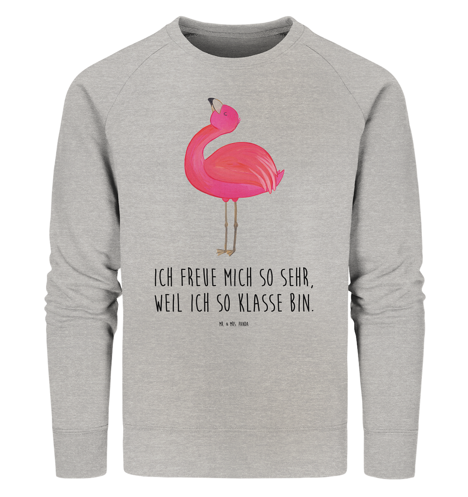 Organic Pullover Flamingo Stolz Pullover, Pullover Männer, Pullover Frauen, Sweatshirt, Sweatshirt Männer, Sweatshirt Frauen, Unisex, Flamingo, stolz, Freude, Selbstliebe, Selbstakzeptanz, Freundin, beste Freundin, Tochter, Mama, Schwester