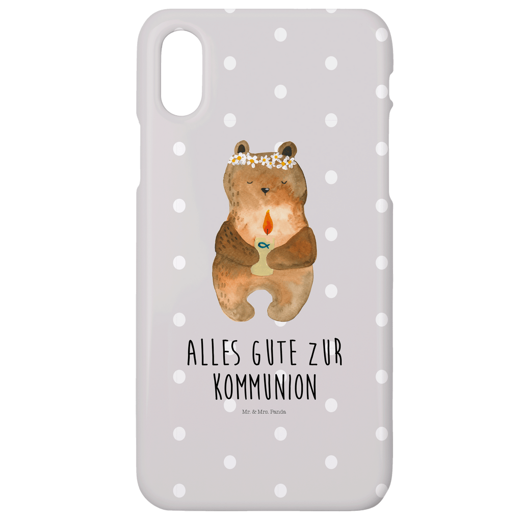 Handyhülle Bär Kommunion Handyhülle, Handycover, Cover, Handy, Hülle, Iphone 10, Iphone X, Bär, Teddy, Teddybär, Kommunion, Gottes Segen, Taufkerze, katholisch