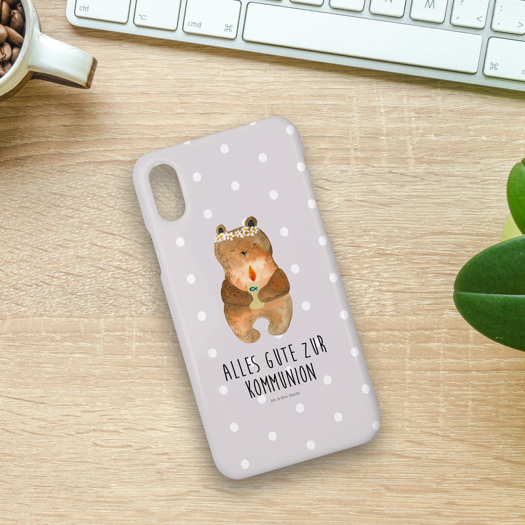 Handyhülle Bär Kommunion Handyhülle, Handycover, Cover, Handy, Hülle, Iphone 10, Iphone X, Bär, Teddy, Teddybär, Kommunion, Gottes Segen, Taufkerze, katholisch