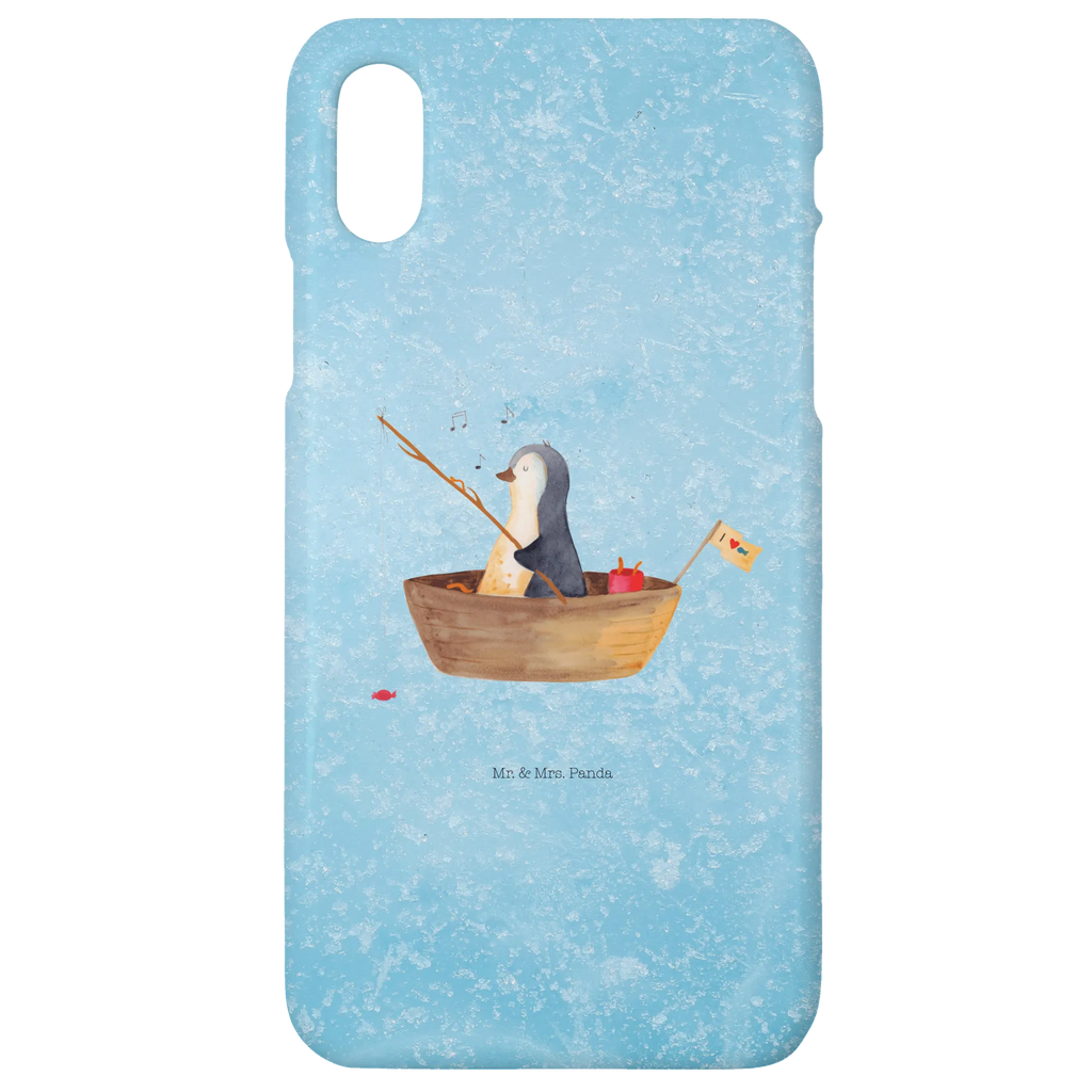 Handyhülle Pinguin Angelboot Handyhülle, Handycover, Cover, Handy, Hülle, Iphone 10, Iphone X, Pinguin, Pinguine, Angeln, Boot, Angelboot, Lebenslust, Leben, genießen, Motivation, Neustart, Neuanfang, Trennung, Scheidung, Geschenkidee Liebeskummer