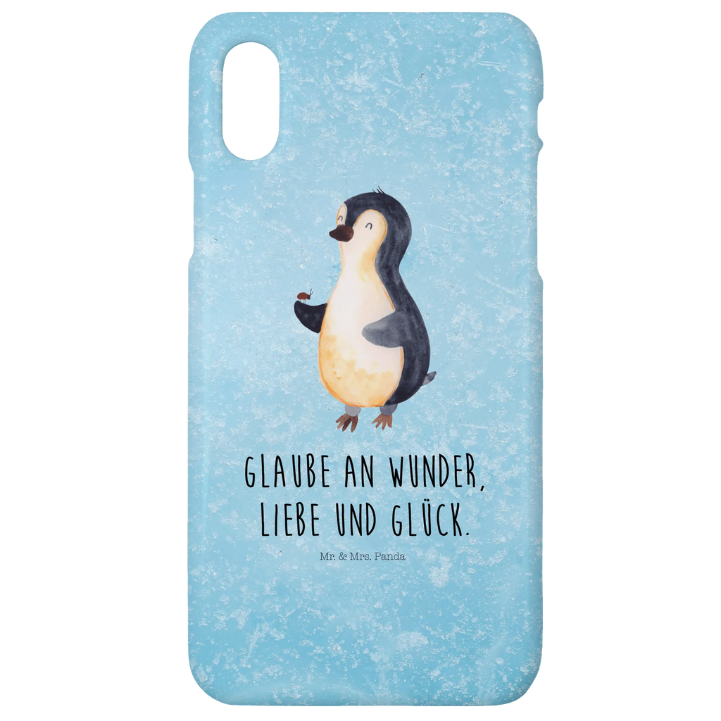 Handyhülle Pinguin Marienkäfer Handyhülle, Handycover, Cover, Handy, Hülle, Iphone 10, Iphone X, Pinguin, Pinguine, Marienkäfer, Liebe, Wunder, Glück, Freude, Lebensfreude