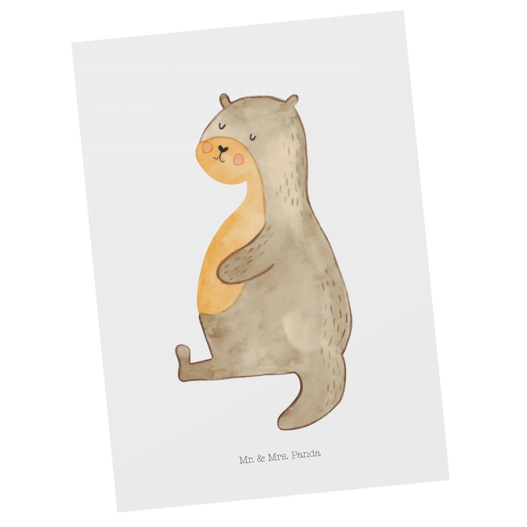 Postkarte Otter Bauch Postkarte, Karte, Geschenkkarte, Grußkarte, Einladung, Ansichtskarte, Geburtstagskarte, Einladungskarte, Dankeskarte, Ansichtskarten, Einladung Geburtstag, Einladungskarten Geburtstag, Otter, Fischotter, Seeotter, Otter Seeotter See Otter