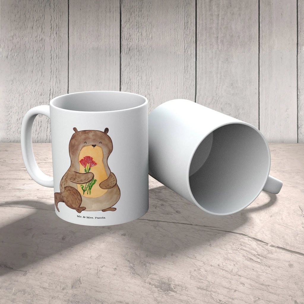 Kindertasse Otter Blumenstrauß Kindertasse, Kinder Tasse, Kunststoff Tasse, Kindergarten Tasse, Trinkbecher, Camping Becher, Kaffeetasse, Kunststoffbecher, Kindergartenbecher, Outdoorgeschirr, Kunststoffgeschirr, Reisebecher, Reisetasse, Kinderbecher, Bruchfeste Tasse, Bruchsichere Tasse, Plastik Tasse, Plastiktasse, Otter, Fischotter, Seeotter, Otter Seeotter See Otter