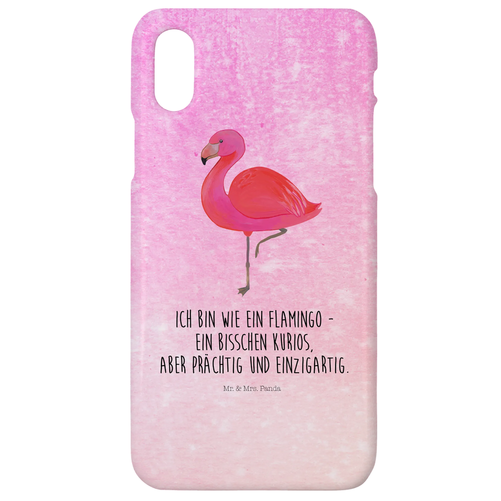 Handyhülle Flamingo Classic Handyhülle, Handycover, Cover, Handy, Hülle, Iphone 10, Iphone X, Flamingo, Einzigartig, Selbstliebe, Stolz, ich, für mich, Spruch, Freundin, Freundinnen, Außenseiter, Sohn, Tochter, Geschwister