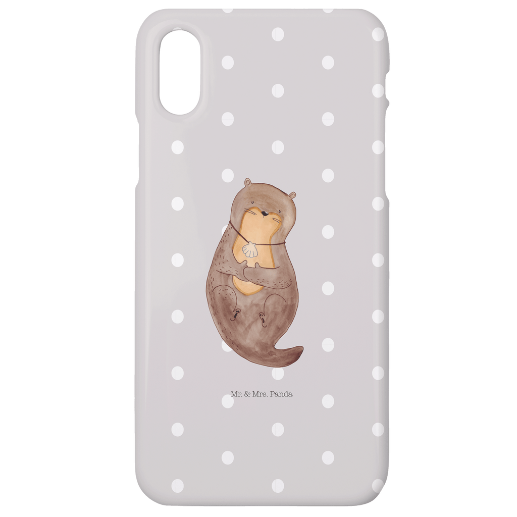 Handyhülle Otter Muschel Samsung Galaxy S9, Handyhülle, Smartphone Hülle, Handy Case, Handycover, Hülle, Otter, Fischotter, Seeotter, Otterliebe, grübeln, träumen, Motivation, Tagträumen, Büro