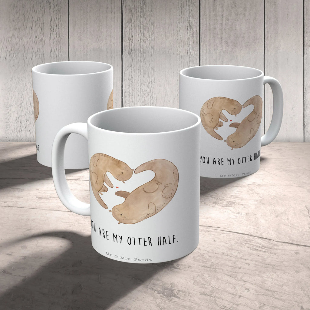 Tasse Otter Herz Tasse, Kaffeetasse, Teetasse, Becher, Kaffeebecher, Teebecher, Keramiktasse, Porzellantasse, Büro Tasse, Geschenk Tasse, Tasse Sprüche, Tasse Motive, Kaffeetassen, Tasse bedrucken, Designer Tasse, Cappuccino Tassen, Schöne Teetassen, Otter, Fischotter, Seeotter, Liebe, Herz, Liebesbeweis, Liebesgeschenk, Bessere Hälfte, Love you, Jahrestag, Hochzeitstag, Verlobung, gemeinsames Leben