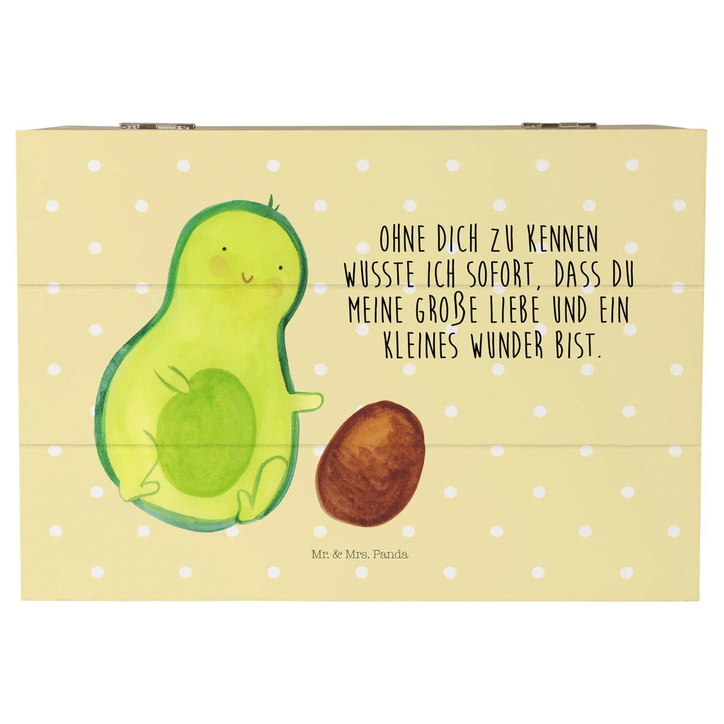 Holzkiste Avocado Kern rollt Holzkiste, Kiste, Schatzkiste, Truhe, Schatulle, XXL, Erinnerungsbox, Erinnerungskiste, Dekokiste, Aufbewahrungsbox, Geschenkbox, Geschenkdose, Avocado, Veggie, Vegan, Gesund, Avocados, Schwanger, Geburt, Geburtstag, Säugling, Kind, erstes Kind, zur Geburt, Schwangerschaft, Babyparty, Baby, große Liebe, Liebe, Love