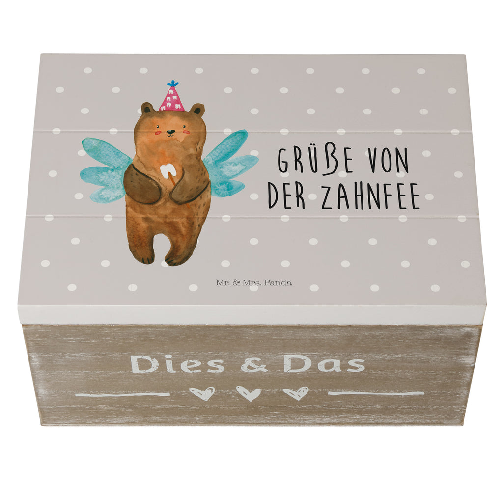 Holzkiste Zahnfee Bär Holzkiste, Kiste, Schatzkiste, Truhe, Schatulle, XXL, Erinnerungsbox, Erinnerungskiste, Dekokiste, Aufbewahrungsbox, Geschenkbox, Geschenkdose, Bär, Teddy, Teddybär, Zahnfee, Fee, Milchzahn, Erster Zahn