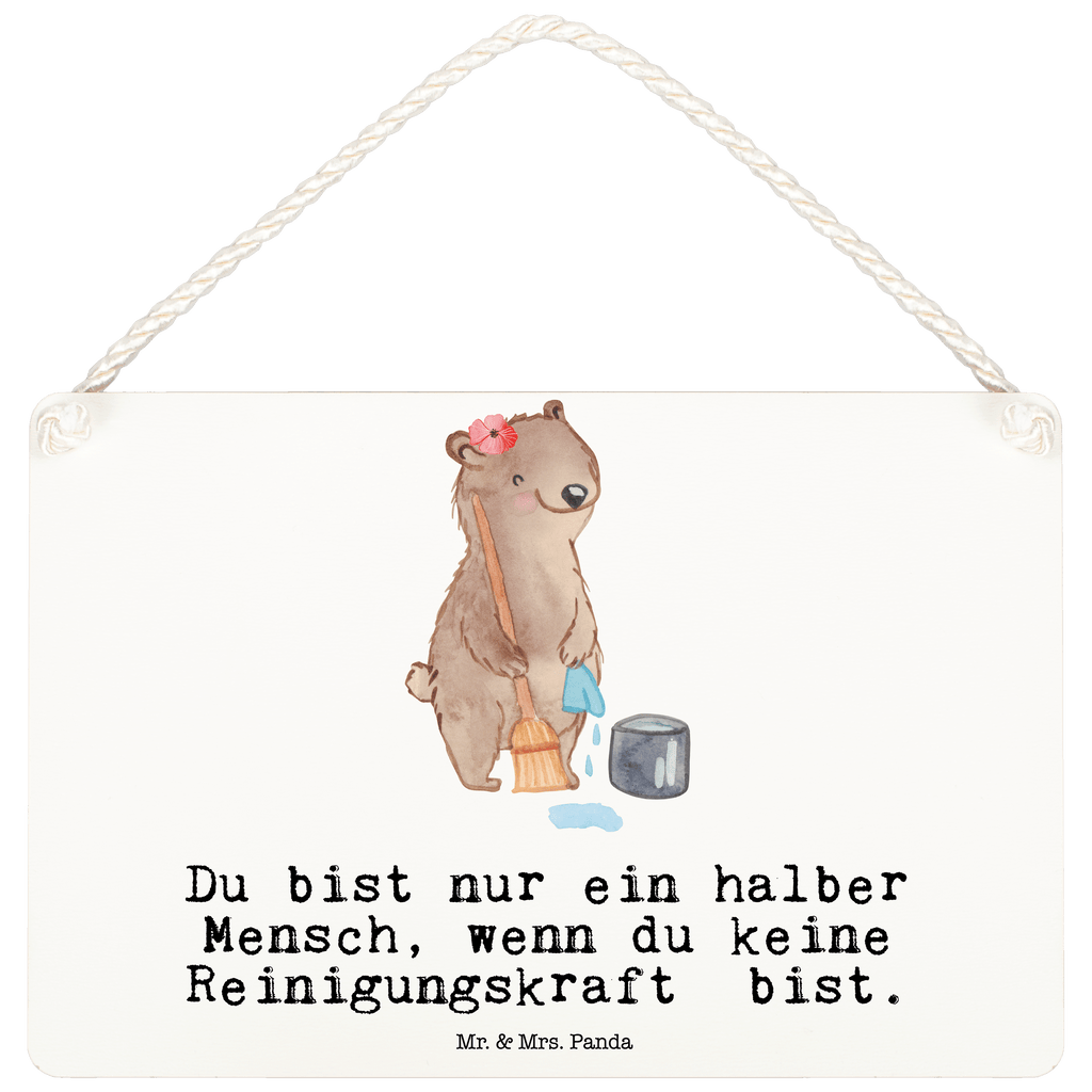 Deko Schild Reinigungskraft Herz Dekoschild, Deko Schild, Schild, Tür Schild, Türschild, Holzschild, Wandschild, Wanddeko, Beruf, Ausbildung, Jubiläum, Abschied, Rente, Kollege, Kollegin, Geschenk, Schenken, Arbeitskollege, Mitarbeiter, Firma, Danke, Dankeschön