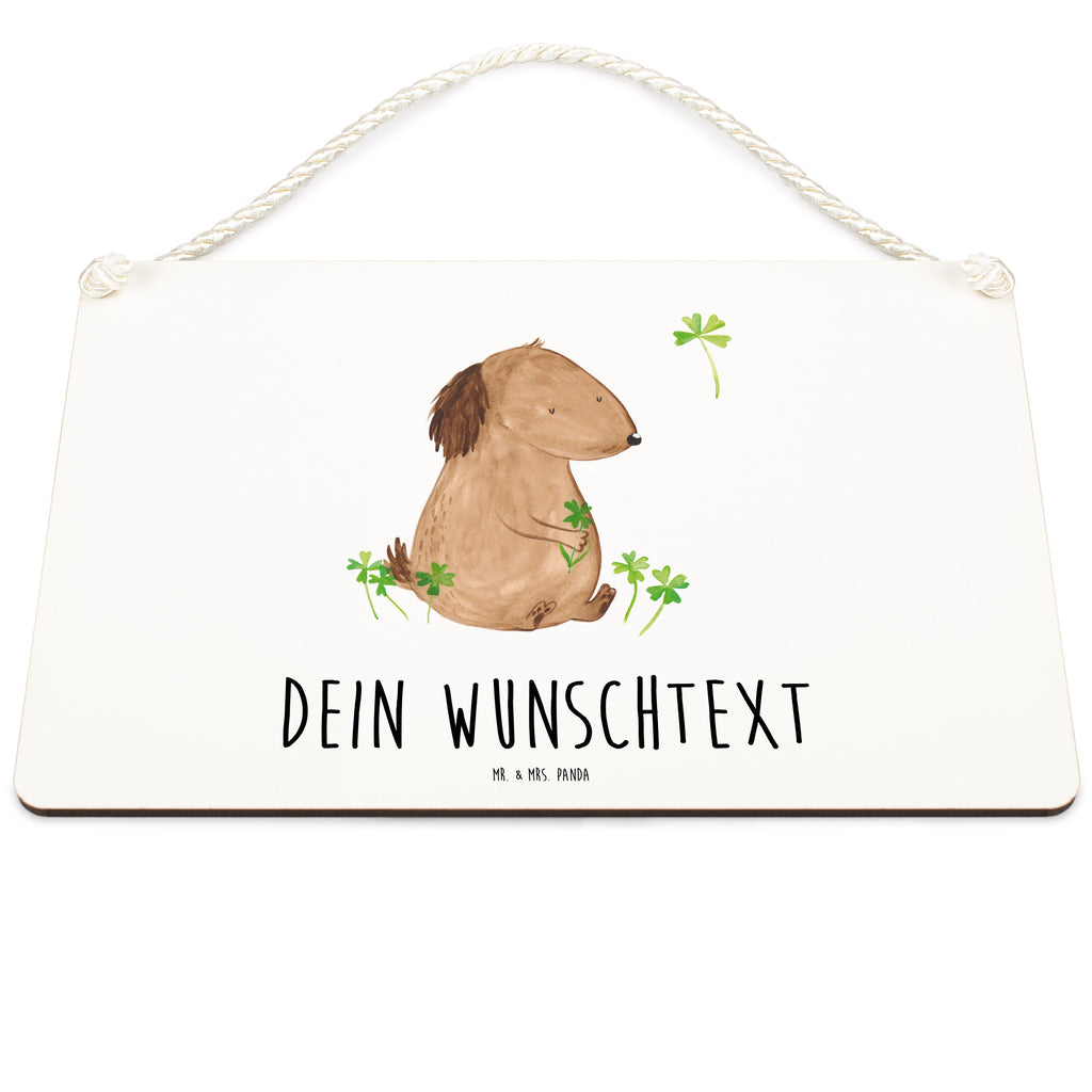 Personalisiertes Deko Schild Hund Kleeblatt Dekoschild, Deko Schild, Schild, Tür Schild, Türschild, Holzschild, Wandschild, Wanddeko, Hund, Hundemotiv, Haustier, Hunderasse, Tierliebhaber, Hundebesitzer, Sprüche, Kleeblatt, Glück, Tagträume, Motivation, Neuanfang, Geschenk, Glücksbringer, Selbstliebe, Achtsamkeit