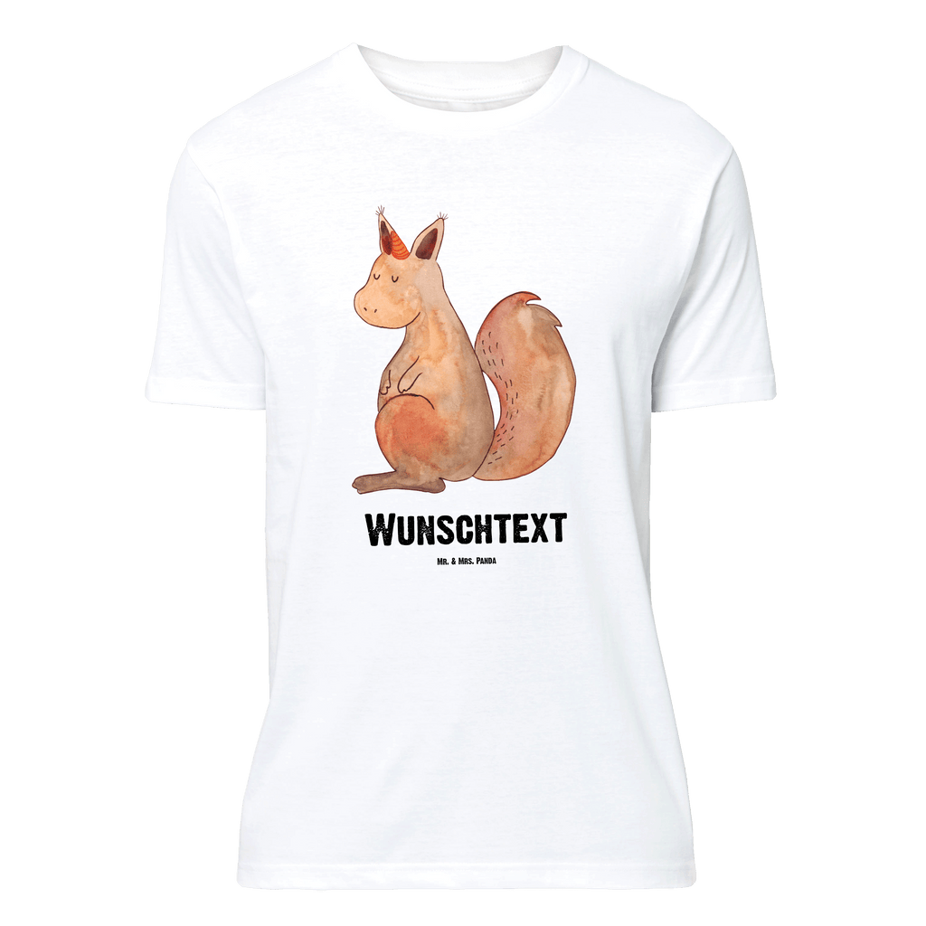 Personalisiertes T-Shirt Einhörnchen Glaube T-Shirt Personalisiert, T-Shirt mit Namen, T-Shirt mit Aufruck, Männer, Frauen, Wunschtext, Bedrucken, Einhorn, Einhörner, Einhorn Deko, Pegasus, Unicorn, Einhörnchen, Eichhörnchen, Eichhorn