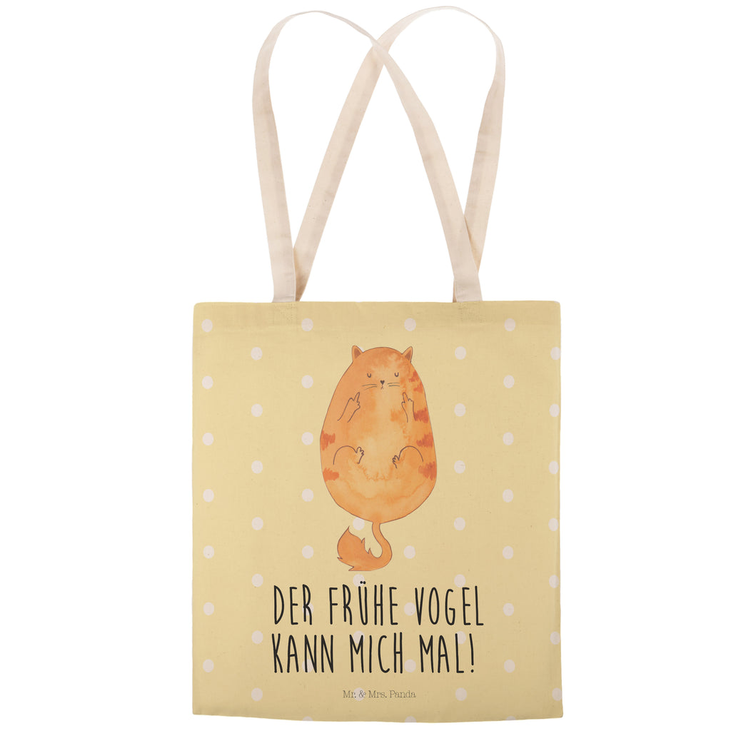 Einkaufstasche Katze Frühaufsteher Tragetasche, Tasche, Beutel, Stofftasche, Baumwolltasche, Umhängetasche, Shopper, Einkaufstasche, Beuteltasche, Katze, Katzenmotiv, Katzenfan, Katzendeko, Katzenfreund, Katzenliebhaber, Katzenprodukte, Katzenartikel, Katzenaccessoires, Katzensouvenirs, Katzenliebhaberprodukte, Katzenmotive, Der frühe Vogel kann mich mal, Morgenmuffel, Frühaufsteher, Kaffee, Katzen, Kater, Mietze