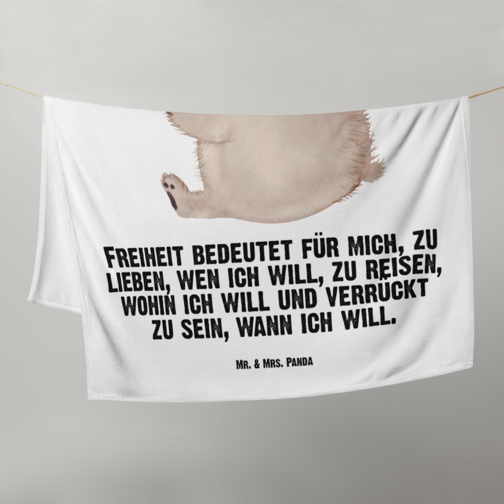 Babydecke Bär Marienkäfer Babydecke, Babygeschenk, Geschenk Geburt, Babyecke Kuscheldecke, Krabbeldecke, Bär, Teddy, Teddybär, Marienkäfer, Liebe, Freiheit, Motivation, Das Leben ist schön