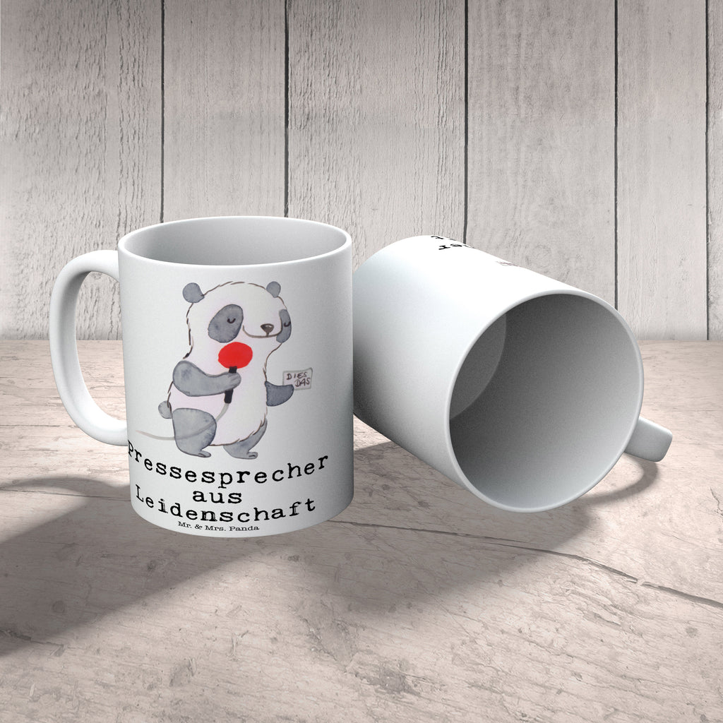 Tasse Pressesprecher aus Leidenschaft Tasse, Kaffeetasse, Teetasse, Becher, Kaffeebecher, Teebecher, Keramiktasse, Porzellantasse, Büro Tasse, Geschenk Tasse, Tasse Sprüche, Tasse Motive, Kaffeetassen, Tasse bedrucken, Designer Tasse, Cappuccino Tassen, Schöne Teetassen, Beruf, Ausbildung, Jubiläum, Abschied, Rente, Kollege, Kollegin, Geschenk, Schenken, Arbeitskollege, Mitarbeiter, Firma, Danke, Dankeschön