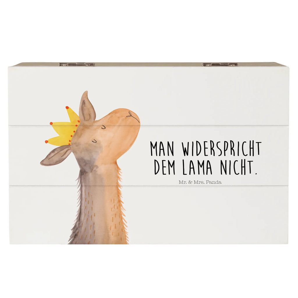 Holzkiste Lamakopf König Holzkiste, Kiste, Schatzkiste, Truhe, Schatulle, XXL, Erinnerungsbox, Erinnerungskiste, Dekokiste, Aufbewahrungsbox, Geschenkbox, Geschenkdose, Lama, Alpaka, Lamas, König, Königin, Freundin, Mama, Papa, Büro Kollege, Kollegin, Chef, Vorgesetzter, Abi, Abitur