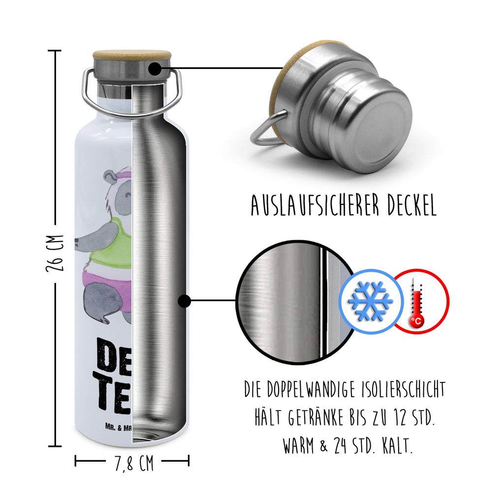 Personalisierte Trinkflasche Panda Aerobic Personalisierte Trinkflasche, Trinkflasche mit Namen, Trinkflasche bedrucken, Flasche personalisiert, Trinkflasch mit Aufdruck, Trinkflasche Werbegeschenk, Namensaufdruck Trinkflasche, Sportflasche personalisiert, Trinkflasche Sport, Geschenk, Sport, Sportart, Hobby, Schenken, Danke, Dankeschön, Auszeichnung, Gewinn, Sportler, Aerobic, Aerobic Fitness, Fitnessstudio