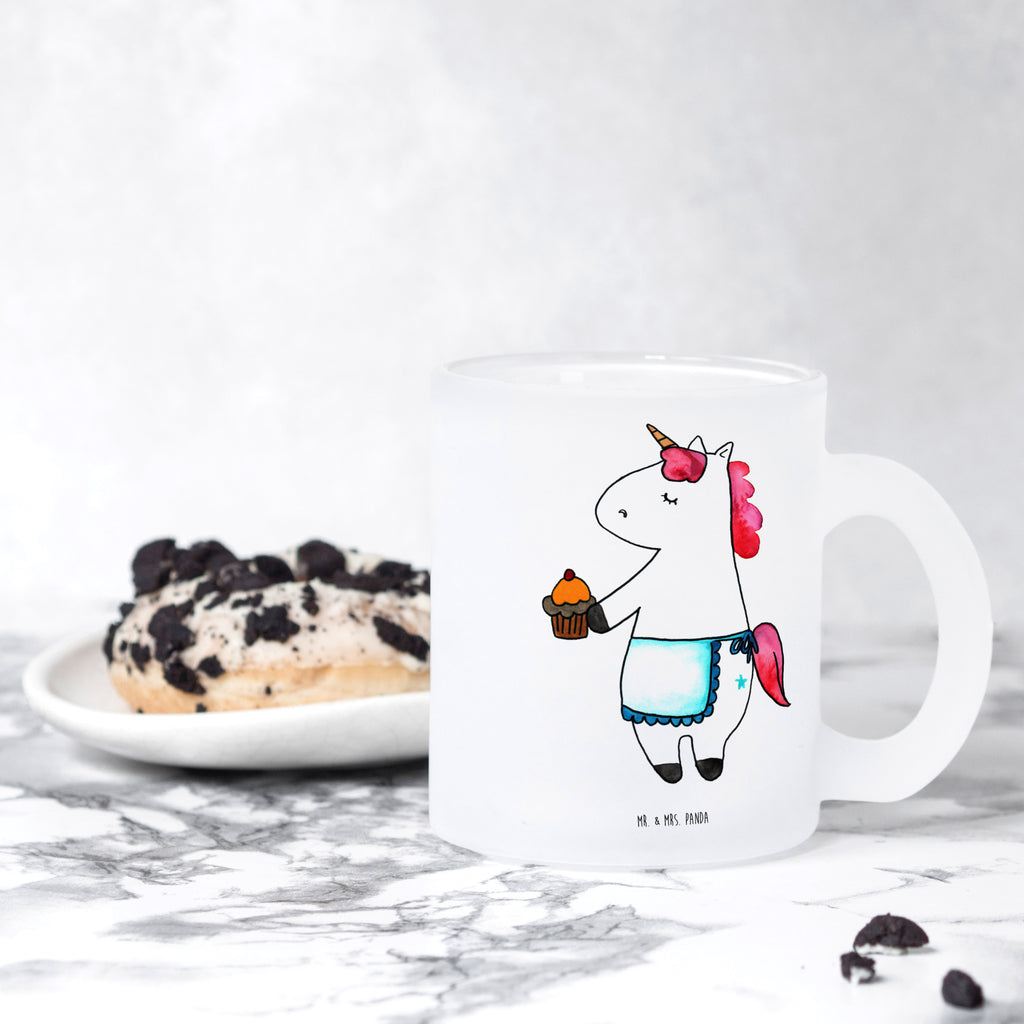 Teetasse Einhorn Muffin Teetasse, Teeglas, Teebecher, Tasse mit Henkel, Tasse, Glas Teetasse, Teetasse aus Glas, Einhorn, Einhörner, Einhorn Deko, Pegasus, Unicorn, Geburtstag, Backen, Muffin, Kekse, Geburtstagsgrüße, Glückwünsche, Liebesgrüße, Grüße