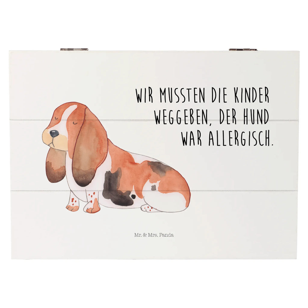 Holzkiste Hund Basset Hound Holzkiste, Kiste, Schatzkiste, Truhe, Schatulle, XXL, Erinnerungsbox, Erinnerungskiste, Dekokiste, Aufbewahrungsbox, Geschenkbox, Geschenkdose, Hund, Hundemotiv, Haustier, Hunderasse, Tierliebhaber, Hundebesitzer, Sprüche, Basset Hound, Basset, Hundeliebe, kinderlos