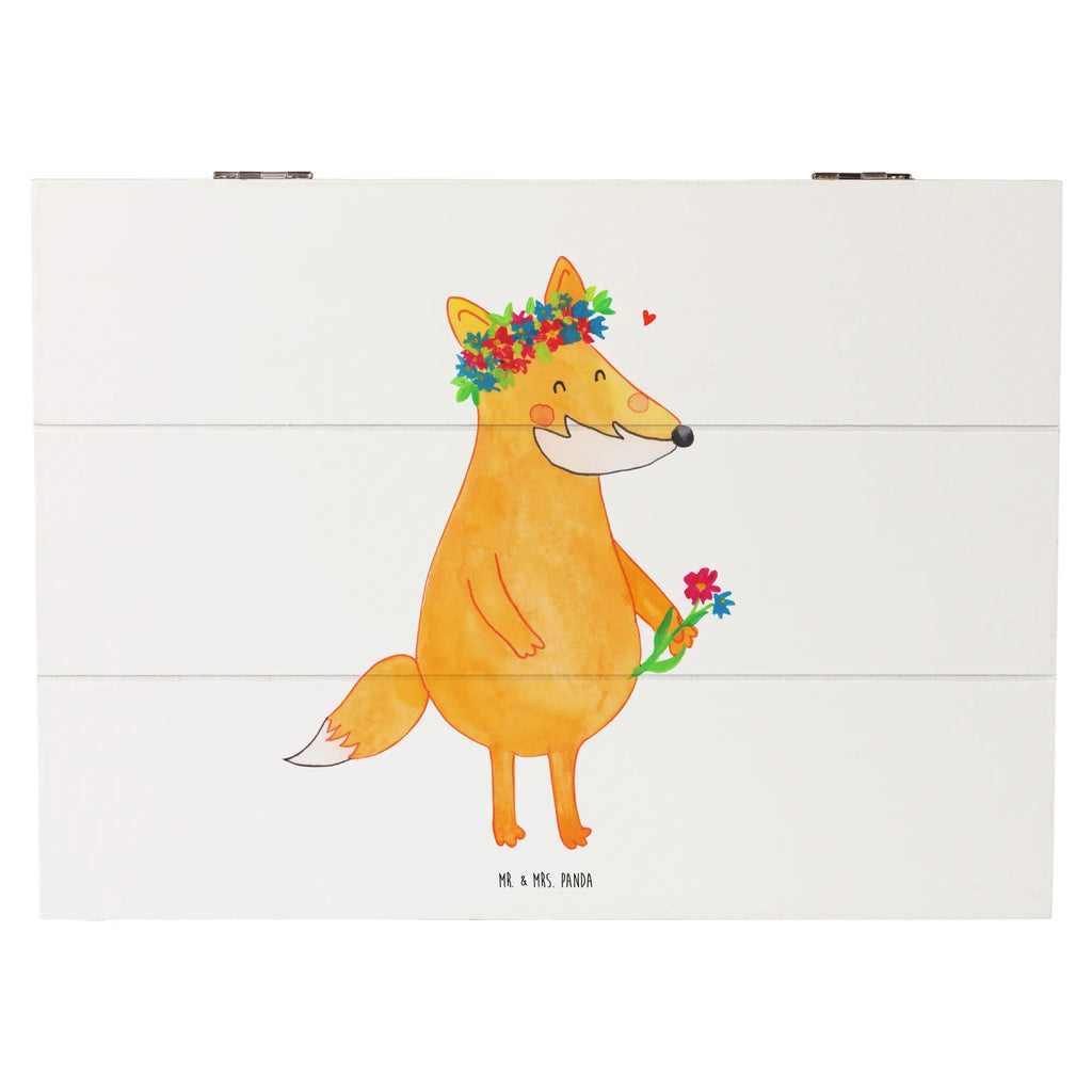 Holzkiste Fuchs Blumen Holzkiste, Kiste, Schatzkiste, Truhe, Schatulle, XXL, Erinnerungsbox, Erinnerungskiste, Dekokiste, Aufbewahrungsbox, Geschenkbox, Geschenkdose, Fuchs, Füchse, Fox, Liebe, Freundin, Fuchsmädchen, Blumenmädchen, Freundinnen, Liebesbeweis, Blume, Blumen, Motivation, Freude, ich, mich, Selbstliebe