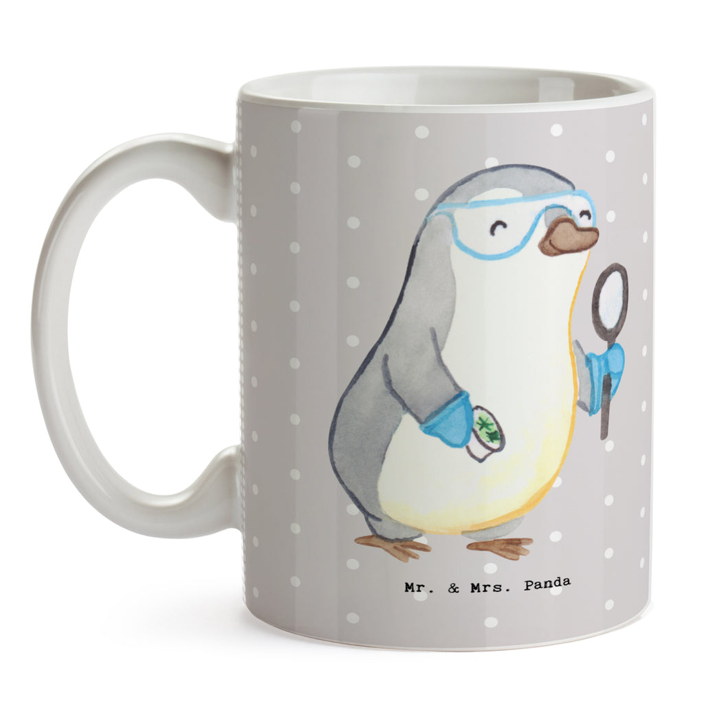 Tasse Biologe mit Herz Tasse, Kaffeetasse, Teetasse, Becher, Kaffeebecher, Teebecher, Keramiktasse, Porzellantasse, Büro Tasse, Geschenk Tasse, Tasse Sprüche, Tasse Motive, Kaffeetassen, Tasse bedrucken, Designer Tasse, Cappuccino Tassen, Schöne Teetassen, Beruf, Ausbildung, Jubiläum, Abschied, Rente, Kollege, Kollegin, Geschenk, Schenken, Arbeitskollege, Mitarbeiter, Firma, Danke, Dankeschön, Biologe, Biologie, Naturwissenschaftler, Labor, Studium, Bachelor, Master