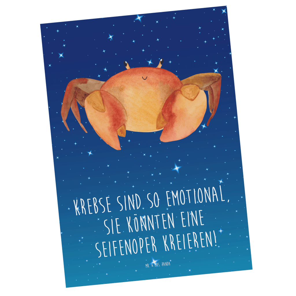 Postkarte Emotionaler Krebs Postkarte, Karte, Geschenkkarte, Grußkarte, Einladung, Ansichtskarte, Geburtstagskarte, Einladungskarte, Dankeskarte, Ansichtskarten, Einladung Geburtstag, Einladungskarten Geburtstag, Tierkreiszeichen, Sternzeichen, Horoskop, Astrologie, Aszendent