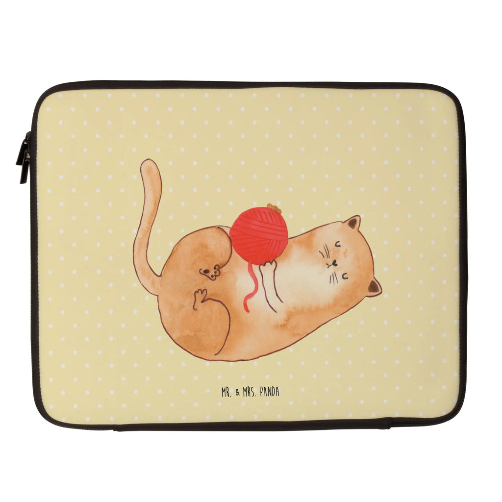 Notebook Tasche Katze Wolle Notebook Tasche, Laptop, Computertasche, Tasche, Notebook-Tasche, Notebook-Reisehülle, Notebook Schutz, Katze, Katzenmotiv, Katzenfan, Katzendeko, Katzenfreund, Katzenliebhaber, Katzenprodukte, Katzenartikel, Katzenaccessoires, Katzensouvenirs, Katzenliebhaberprodukte, Katzenmotive, Katzen, Kater, Mietze, Cat, Cats, Katzenhalter, Katzenbesitzerin, Haustier, Wollknäuel, Wolle, Spielen, Spiel, verspielt