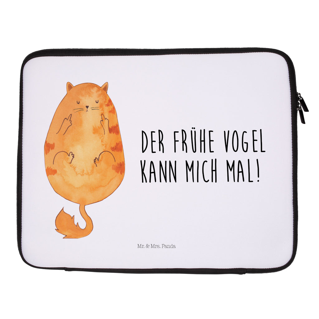 Notebook Tasche Katze Frühaufsteher Notebook Tasche, Laptop, Computertasche, Tasche, Notebook-Tasche, Notebook-Reisehülle, Notebook Schutz, Katze, Katzenmotiv, Katzenfan, Katzendeko, Katzenfreund, Katzenliebhaber, Katzenprodukte, Katzenartikel, Katzenaccessoires, Katzensouvenirs, Katzenliebhaberprodukte, Katzenmotive, Der frühe Vogel kann mich mal, Morgenmuffel, Frühaufsteher, Kaffee, Katzen, Kater, Mietze