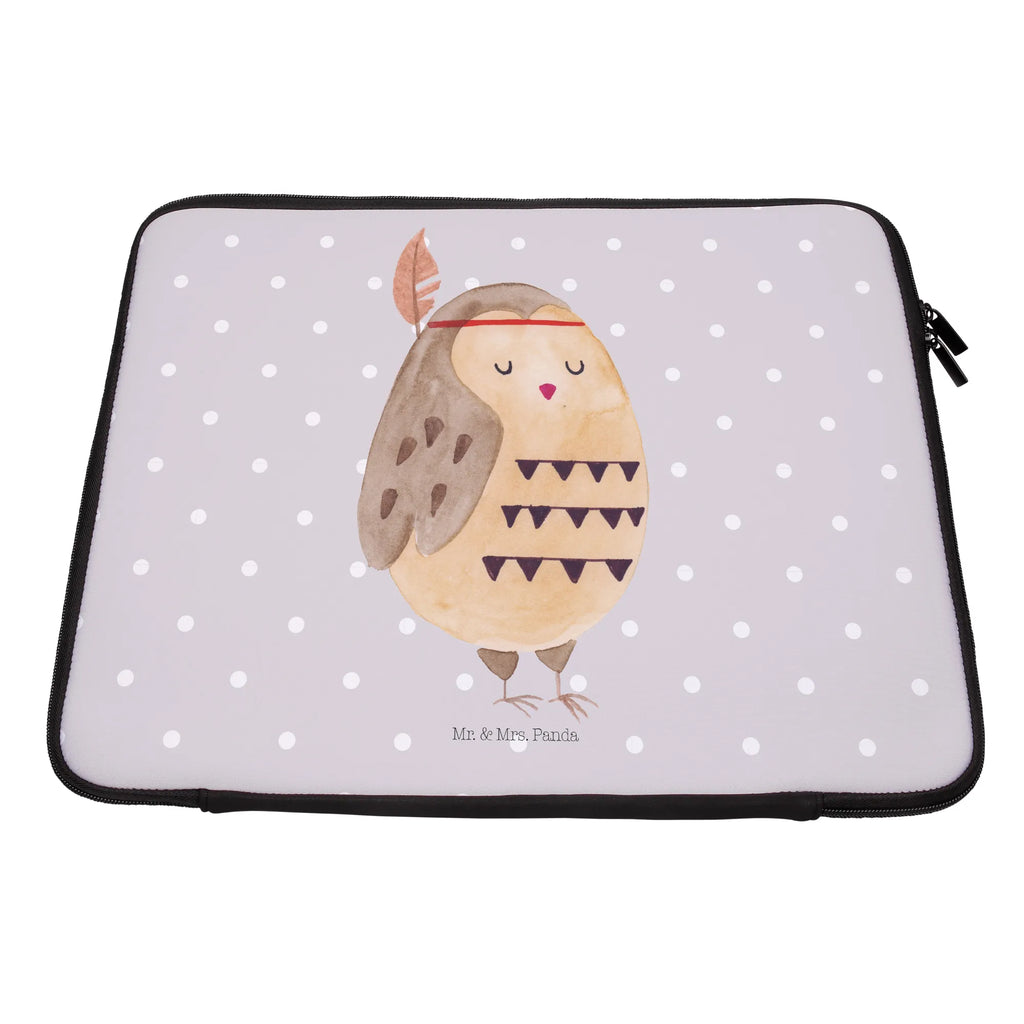 Notebook Tasche Eule Federschmuck Notebook Tasche, Laptop, Computertasche, Tasche, Notebook-Tasche, Notebook-Reisehülle, Notebook Schutz, Eule, Eule Deko, Owl, Das Leben ist ein Abenteuer, Reisespruch, Federschmuck, Dekoration