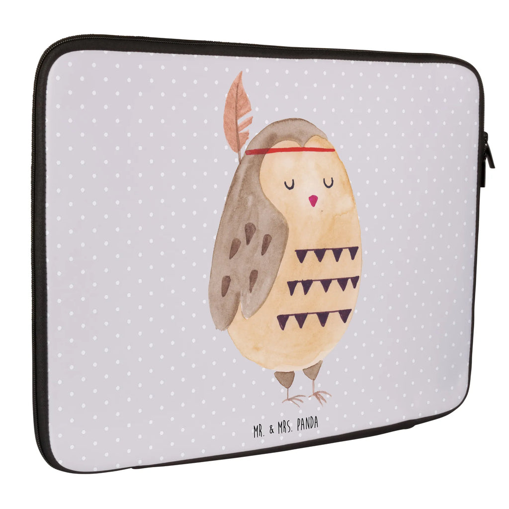 Notebook Tasche Eule Federschmuck Notebook Tasche, Laptop, Computertasche, Tasche, Notebook-Tasche, Notebook-Reisehülle, Notebook Schutz, Eule, Eule Deko, Owl, Das Leben ist ein Abenteuer, Reisespruch, Federschmuck, Dekoration