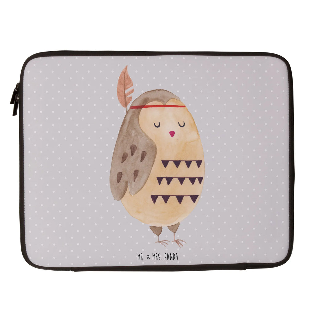 Notebook Tasche Eule Federschmuck Notebook Tasche, Laptop, Computertasche, Tasche, Notebook-Tasche, Notebook-Reisehülle, Notebook Schutz, Eule, Eule Deko, Owl, Das Leben ist ein Abenteuer, Reisespruch, Federschmuck, Dekoration