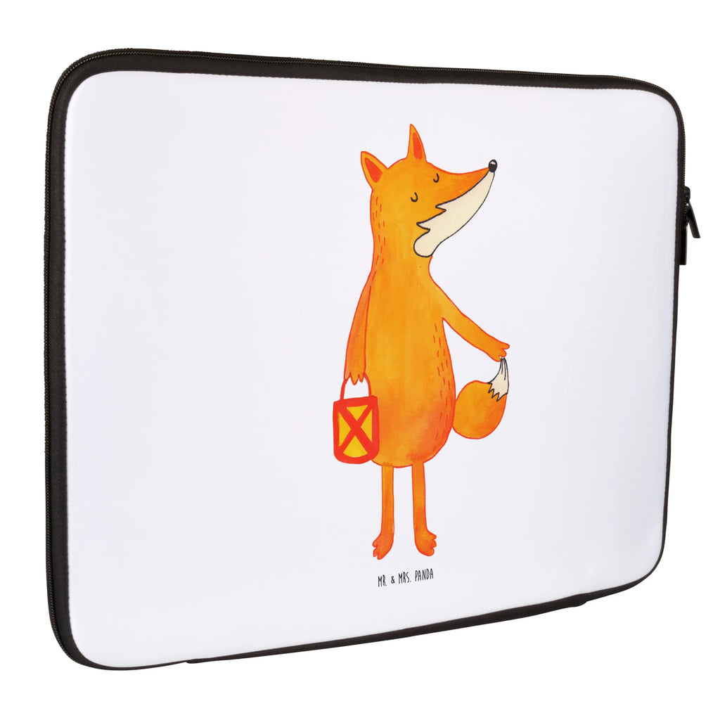 Notebook Tasche Fuchs Laterne Notebook Tasche, Laptop, Computertasche, Tasche, Notebook-Tasche, Notebook-Reisehülle, Notebook Schutz, Fuchs, Füchse, Spruch trösten, Liebeskummer Spruch, Laterne, Sankt Martin, Laternenumzug, Aufmuntern, Cäsar Otto Hugo Flaischlen