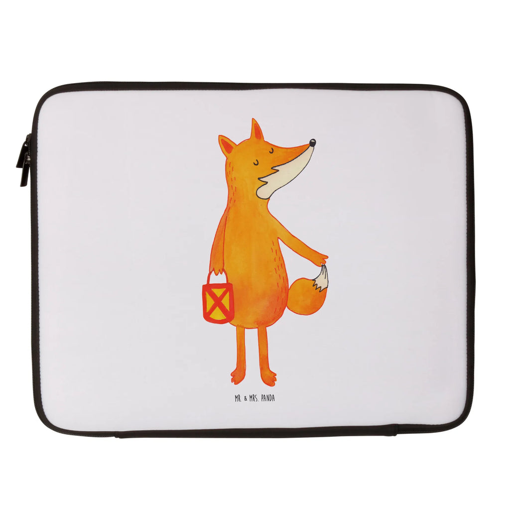 Notebook Tasche Fuchs Laterne Notebook Tasche, Laptop, Computertasche, Tasche, Notebook-Tasche, Notebook-Reisehülle, Notebook Schutz, Fuchs, Füchse, Spruch trösten, Liebeskummer Spruch, Laterne, Sankt Martin, Laternenumzug, Aufmuntern, Cäsar Otto Hugo Flaischlen