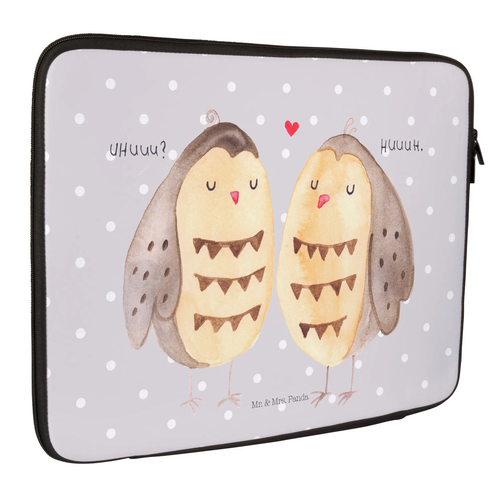 Notebook Tasche Eulen Liebe Notebook Tasche, Laptop, Computertasche, Tasche, Notebook-Tasche, Notebook-Reisehülle, Notebook Schutz, Eule, Eule Deko, Liebe, Hochzeit Spruch, Owl, All you need is love, Liebe Spruch, Freundin Geschenk, Freund, Wortspiel lustig