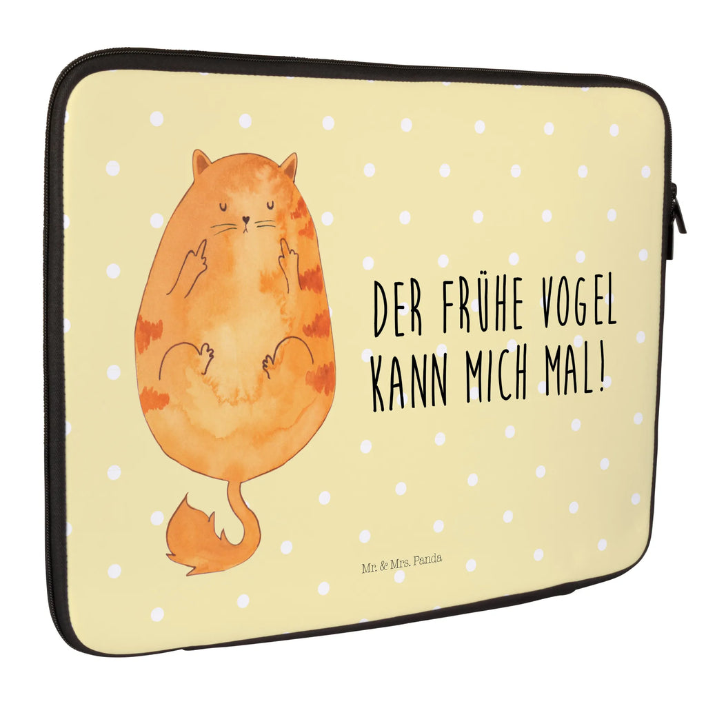 Notebook Tasche Katze Frühaufsteher Notebook Tasche, Laptop, Computertasche, Tasche, Notebook-Tasche, Notebook-Reisehülle, Notebook Schutz, Katze, Katzenmotiv, Katzenfan, Katzendeko, Katzenfreund, Katzenliebhaber, Katzenprodukte, Katzenartikel, Katzenaccessoires, Katzensouvenirs, Katzenliebhaberprodukte, Katzenmotive, Der frühe Vogel kann mich mal, Morgenmuffel, Frühaufsteher, Kaffee, Katzen, Kater, Mietze