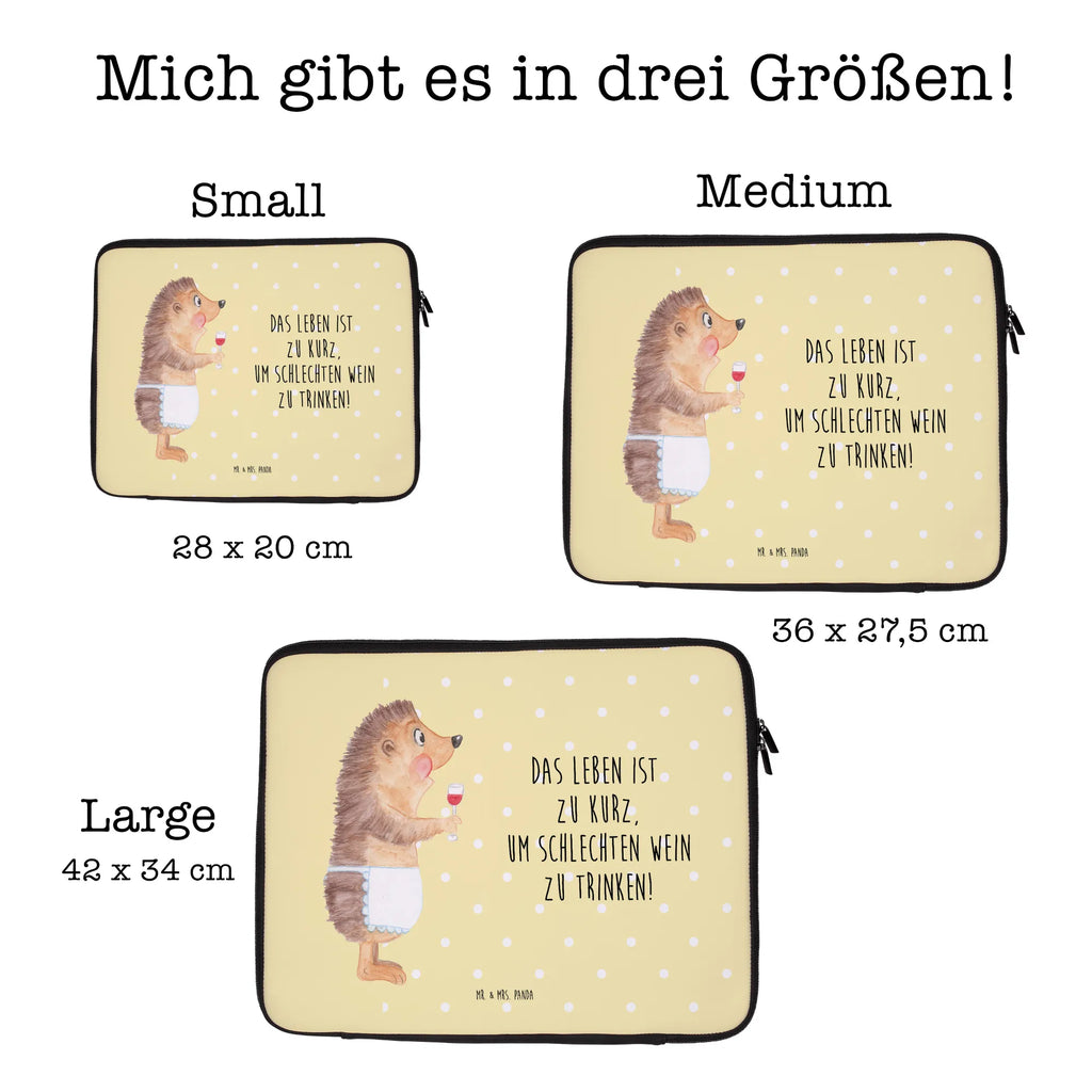 Notebook Tasche Igel Wein Notebook Tasche, Laptop, Computertasche, Tasche, Notebook-Tasche, Notebook-Reisehülle, Notebook Schutz, Tiermotive, Gute Laune, lustige Sprüche, Tiere, Wein Spruch, Igel, Geschenk Weintrinker, Geschenk Weinliebhaber, Wein Deko, Weinglas, Rotwein, Weißwein, Wein trinken