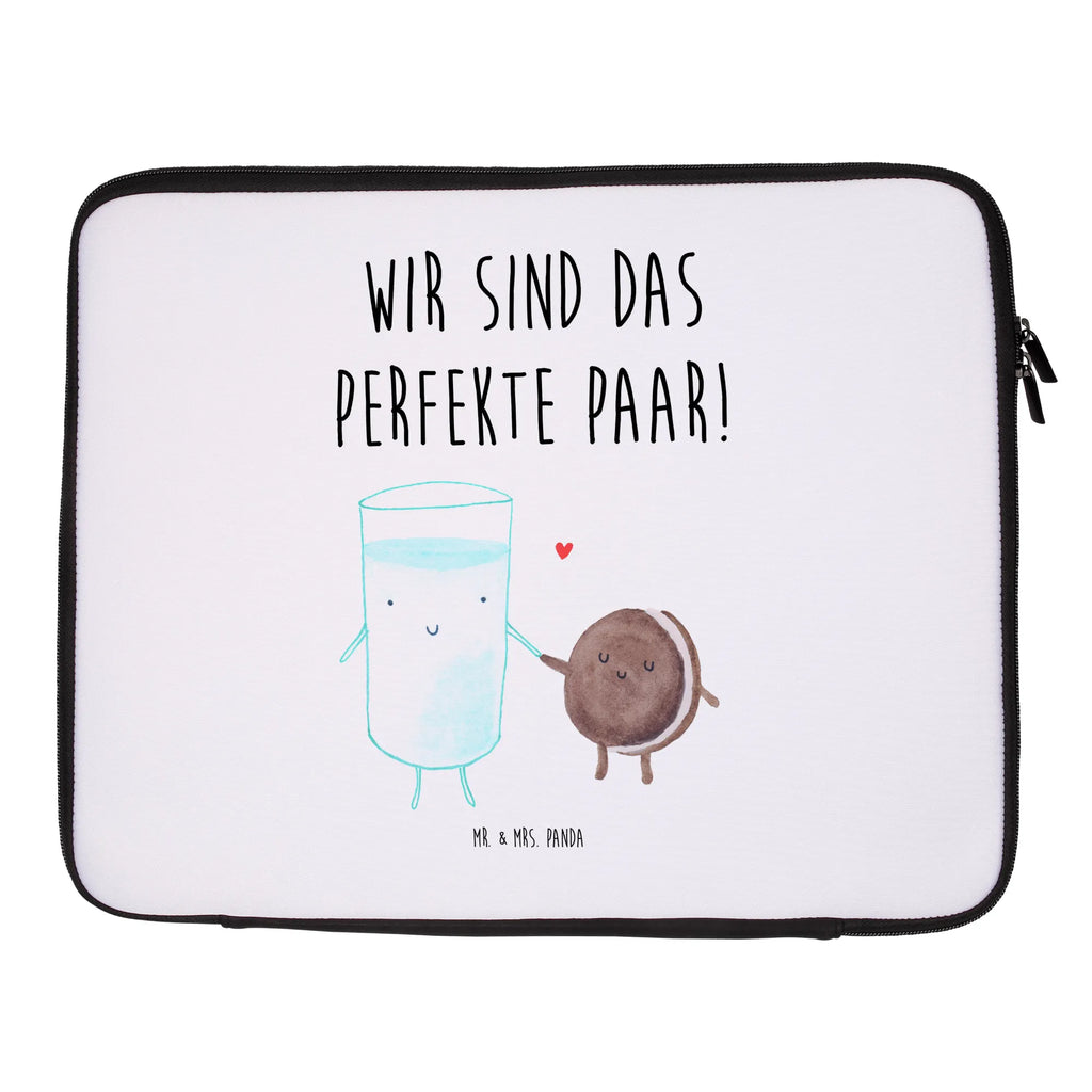 Notebook Tasche Milch Keks Notebook Tasche, Laptop, Computertasche, Tasche, Notebook-Tasche, Notebook-Reisehülle, Notebook Schutz, Tiermotive, Gute Laune, lustige Sprüche, Tiere, Milk, Cookie, Milch, Keks, Kekse, Kaffee, Einladung Frühstück, Motiv süß, romantisch, perfektes Paar