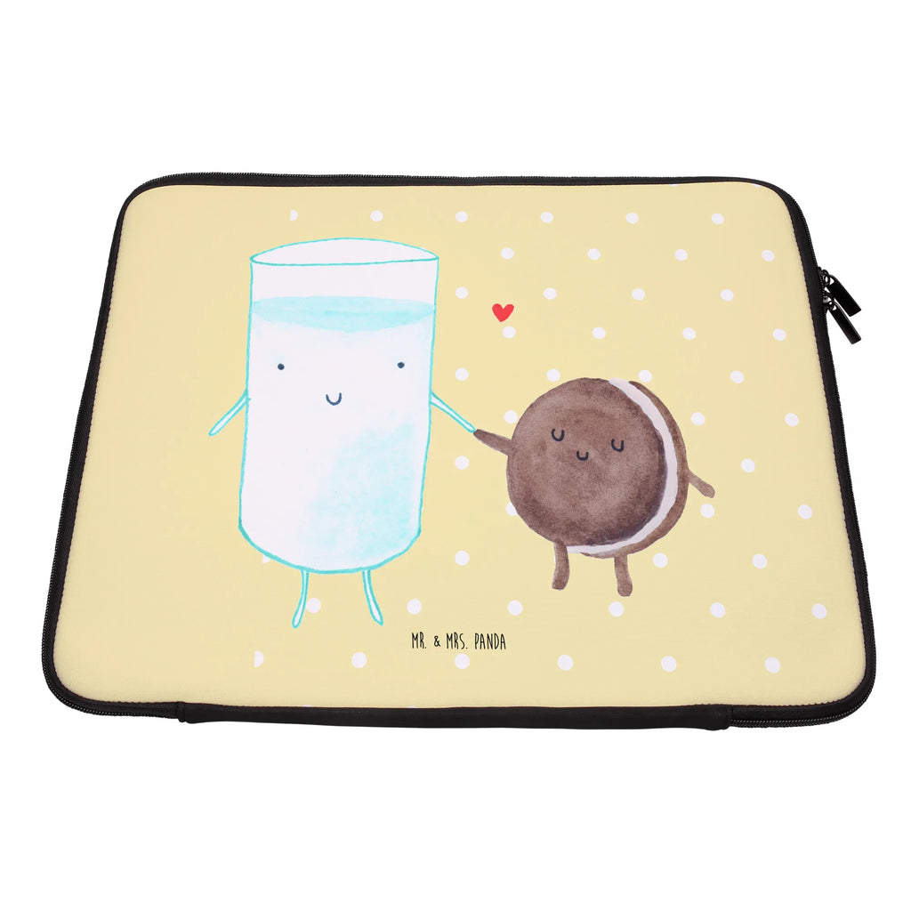 Notebook Tasche Milch Keks Notebook Tasche, Laptop, Computertasche, Tasche, Notebook-Tasche, Notebook-Reisehülle, Notebook Schutz, Tiermotive, Gute Laune, lustige Sprüche, Tiere, Milk, Cookie, Milch, Keks, Kekse, Kaffee, Einladung Frühstück, Motiv süß, romantisch, perfektes Paar