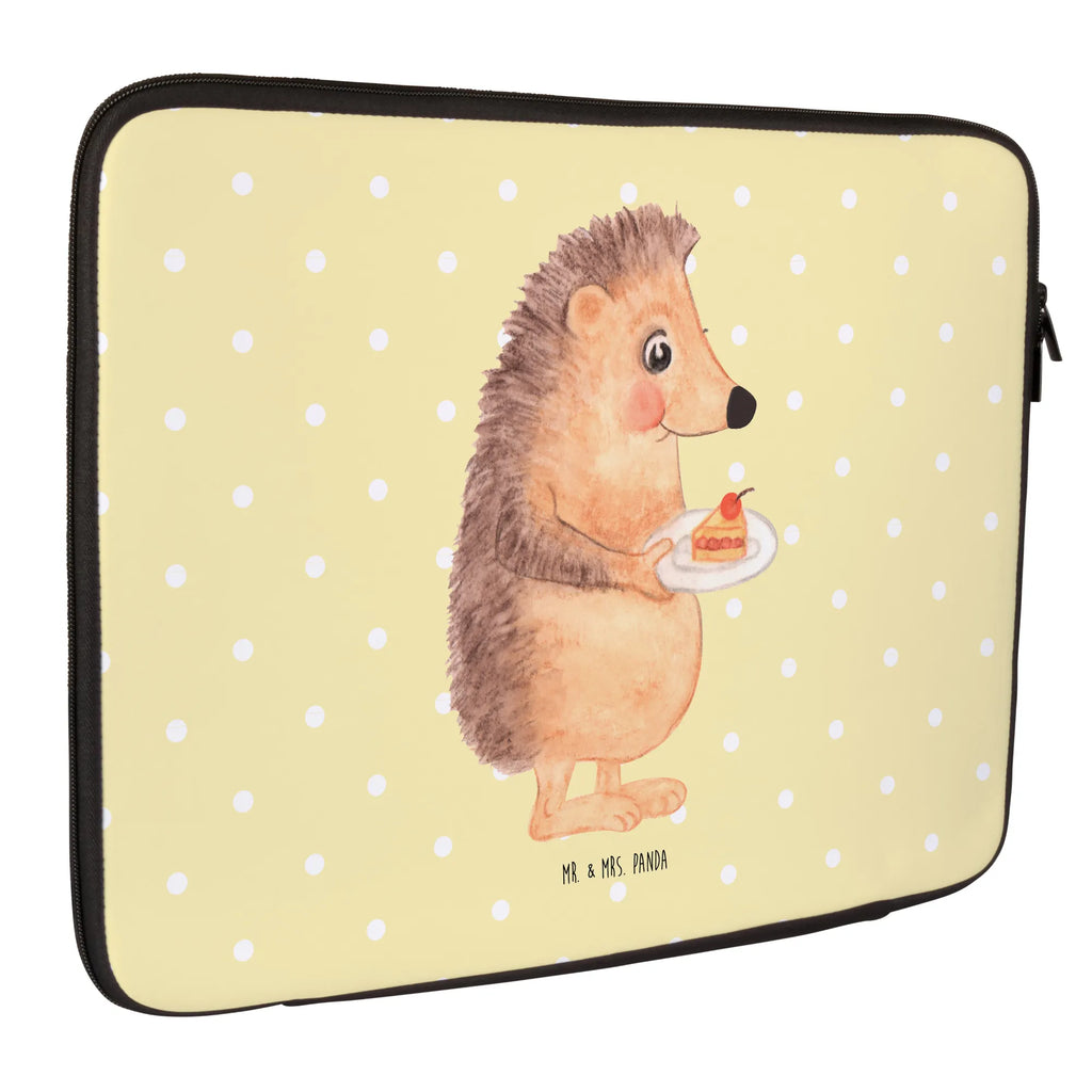 Notebook Tasche Igel Kuchenstück Notebook Tasche, Laptop, Computertasche, Tasche, Notebook-Tasche, Notebook-Reisehülle, Notebook Schutz, Tiermotive, Gute Laune, lustige Sprüche, Tiere, Igel, Essen Spruch, Kuchen, Backen Geschenk, Kuchen backen, Einladung Party, Geburtstagskuchen, Torte