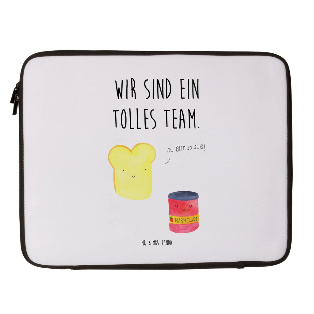 Notebook Tasche Toast Marmelade Notebook Tasche, Laptop, Computertasche, Tasche, Notebook-Tasche, Notebook-Reisehülle, Notebook Schutz, Tiermotive, Gute Laune, lustige Sprüche, Tiere, Toast, Marmelade, Dreamteam, süße Postkarte, süß, Küche Deko, Küche Spruch, Frühstück Einladung, Brot, Toastbrot